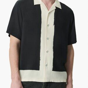 Rag & Bone Avery Painterly Print Relaxed Fit Mens Large